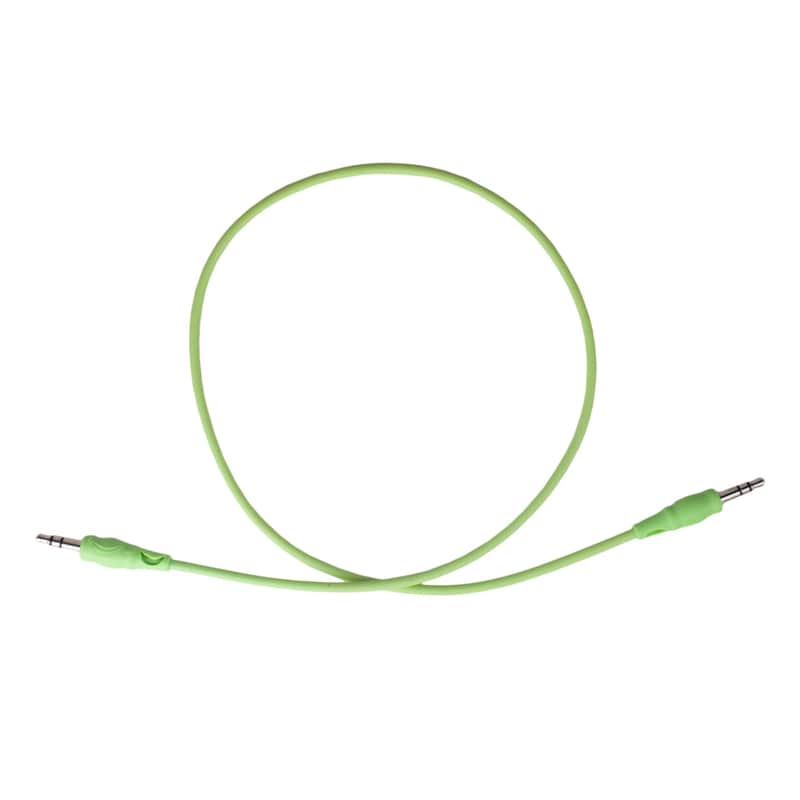 Banana TM Eurorack+ Stereo Patch Cable Matcha (50cm) image 1