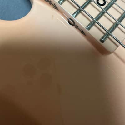 Schecter Schecter Diamond Series Prince Cloud Guitar Peach 2017 - Peach Extremely Rare image 16