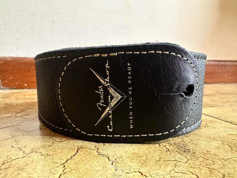 Fender Custom Shop Strap - Black image 1