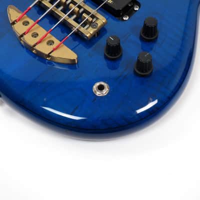 1991 Alembic Essence Bass - Transparent Blue - Figured Maple! image 18