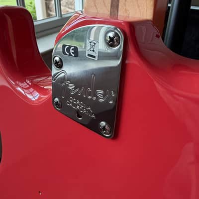 2011 Fender American Deluxe Stratocaster - Fiesta Red image 12