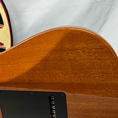 Charvel Dinky DK24 HSH 2PT Doublecut Electric Guitar with Case - Caribbean Burst image 12