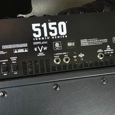 EVH 5150 Iconic Series EL34 2-Channel 15-Watt 1x10" Guitar Combo 2025 - Present - Black image 4