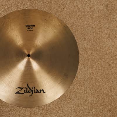1980s Zildjian A 18" Medium Ride Cymbal 1660g image 1