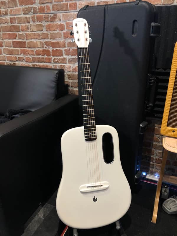 LAVA Music Lava Me 3 Left Handed 2023 - White Carbon Fibre image 1