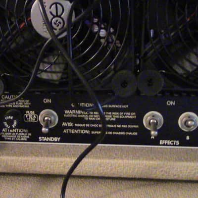 Fender Custom Shop Rumble 300 Bass Head  and  Sub Cabinet 1995 Blonde image 10