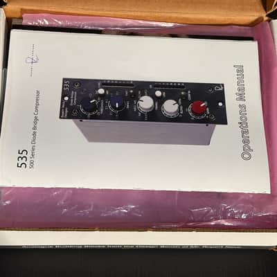 Rupert Neve Designs 535 500 Series Diode Bridge Compressor Module 2017 - Present - Shelford Blue image 3