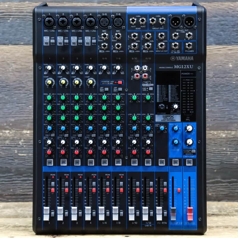 Yamaha MG12XU 12 Channel Analog Mixer | Reverb Canada