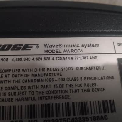 Bose Wave Radio/CD/Remote Control Included image 10