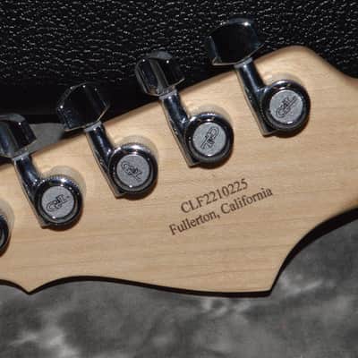 2022 G&L - USA Legacy HSS Rear Mounted Controls - Clear Red image 7