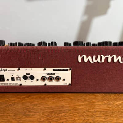 Dreadbox Murmux Adept Edition 8-Voice Polyphonic Synthesizer 2024 - Present - White with Wood Sides image 4