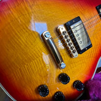 Gibson Les Paul Custom Plus 1997 Cherry Sunburst + OHSC image 6