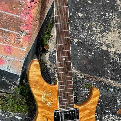 Pavel 12-String Electric Hollow Body 2000 - a stunning over the top Blonde 12-string on a budget. image 7