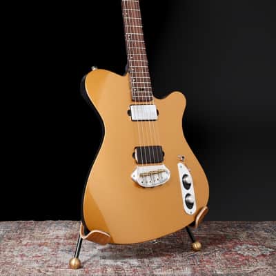 Tao Guitars T-Bucket "J.P.S" - Gold / Black w/ Bucket Bridge. NEW, (Authorized Dealer) image 8