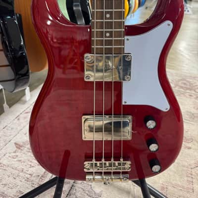 Epiphone Newport Bass - Cherry - B Stock image 4