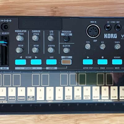 Korg Volca FM Compact Synthesizer Sequencer Synth very good condition image 2