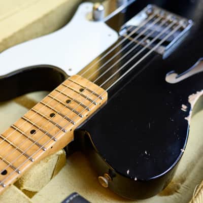 Fender Custom Shop LTD Red Hot Esquire 2025 - Aged Black Relic - Hand Wound Pickup - MINT image 5