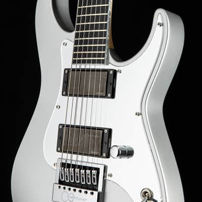 Used ESP Custom Shop Ken Susi M-II 7 String Prototype Silver Metallic image 11