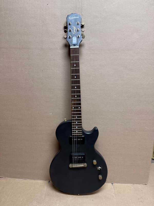 Epiphone Special Model Limited Edition Electric Guitar – Matte Black – Used – Good Condition – Tested image 1