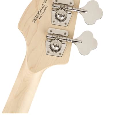 Squier Affinity Jazz Bass - Black (Laurel Fingerboard) image 6