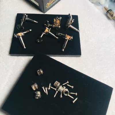 Waverly  Nickel Guitar Tuners with Butterbean Knobs 2018 Nickel image 4