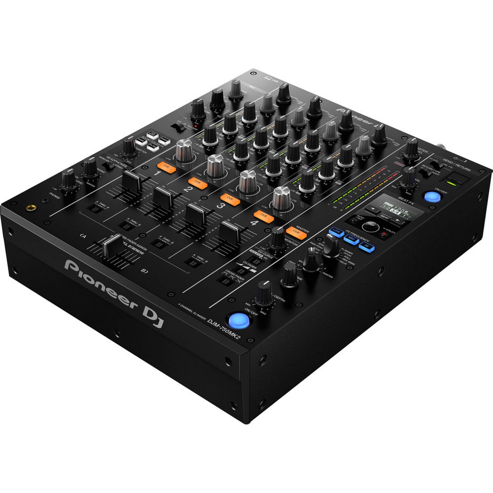 Pioneer DJM-750MK2 4-Channel Professional DJ Mixer | Reverb