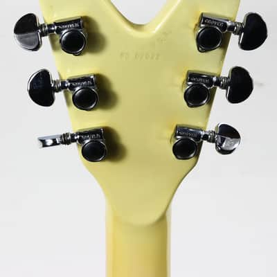 1980 Dean Z USA White w/ Black Binding Standard Bound Explorer | Rare Vintage Guitar! image 13