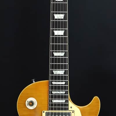 Greco EG-550 LP Lemon Drop 1990 Flame Maple Top RARE image 7