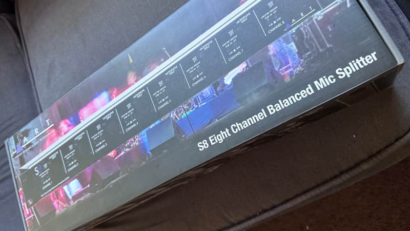 ART S8 Rackmount 8 Channel Microphone Splitter 2009 - Present - Black 2 of 2 image 1