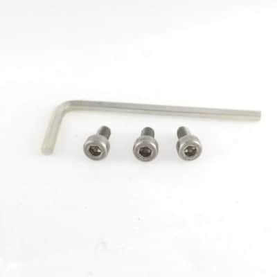 Tesi Titanium Locking Nut Screws for Ibanez, Floyd Rose with Allen Wrench - Set of 3
