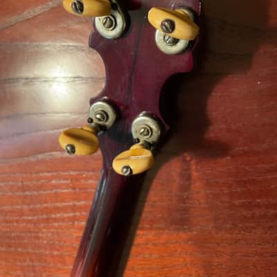 Stromberg Marimba Brazilian Rosewood Five Resonator Banjo Conversion w/ Original Tenor Neck Circa 1925 image 21