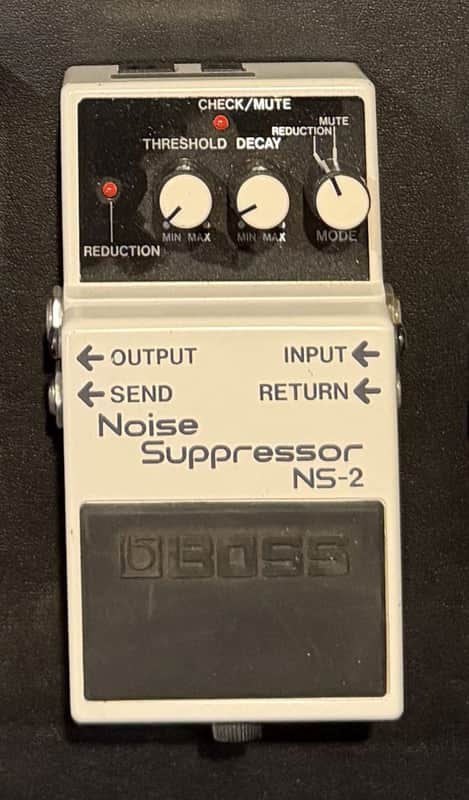 Boss NS-2 Noise Suppressor (Silver Label) 1989 - Present - White image 1