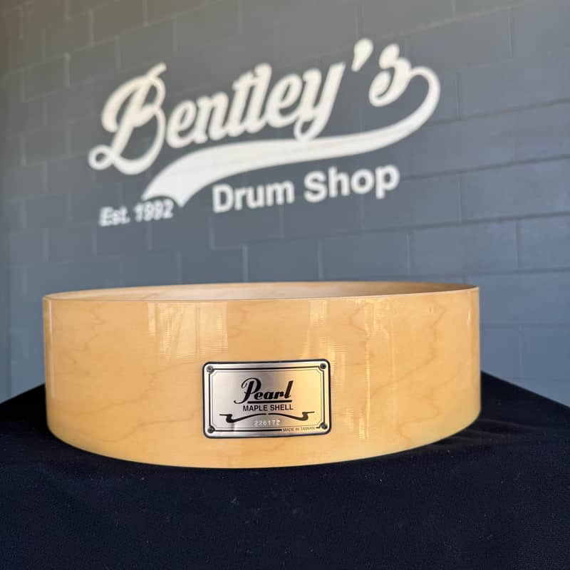 Pearl Free-Floating Maple 4x14" Piccolo Shell Only in Natural Gloss (Rm4) image 1