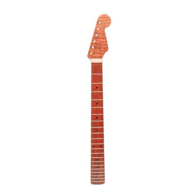 Allparts SMNF-50U-RF Select "50s U" Vintage Replacement Strat Neck AAA+ Roasted Flame Maple - Licensed by Fender image 2
