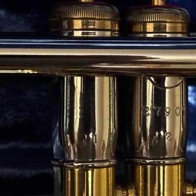 1948 Olds Super Recording Trumpet Serial #27907 With 4 Mouthpieces image 6
