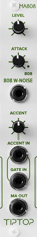 TIPTOP AUDIO MA808 ANALOG MARACAS : BRAND NEW :  [DETROIT MODULAR] image 1