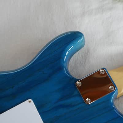 Video! 2021 Fender Michiya Haruhata Stratocaster Carribean Blue image 19