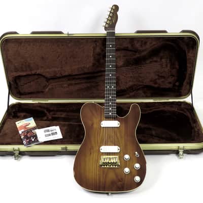 1983 Fender Telecaster Walnut Elite - Rare Model with Beautiful Wood Grain - Original Case and Fender Price List image 3