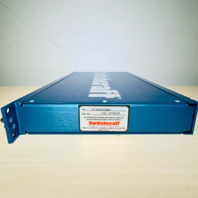 Switchcraft PT16FX2DB25 16-point XLR Female - DB25 Patchbay 2018 Blue image 4