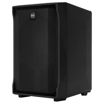 2x RCF Active 12" 1400 Watts Portable Line Array Column PA System with 8-Input Mixer + 2x Cables (MINT) image 3