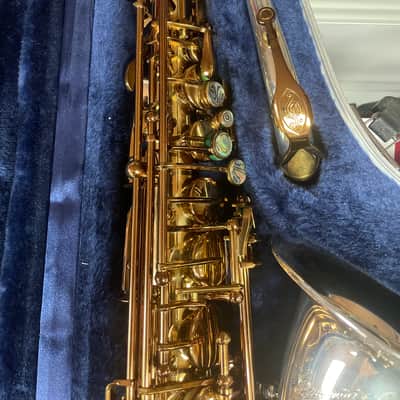P. Mauriat System 76 Alto Saxophone (3rd Edition) Greg Osby Signature Model 2020s - Silver bell / Vintage Brass body image 7