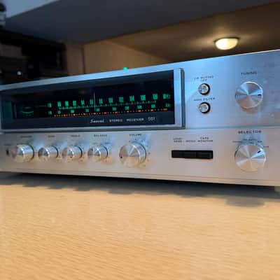 Sansui 551 Stereo Receiver - 1974 Vintage Full Fresh Service Crisp Sound Wow🔥🎶 image 3
