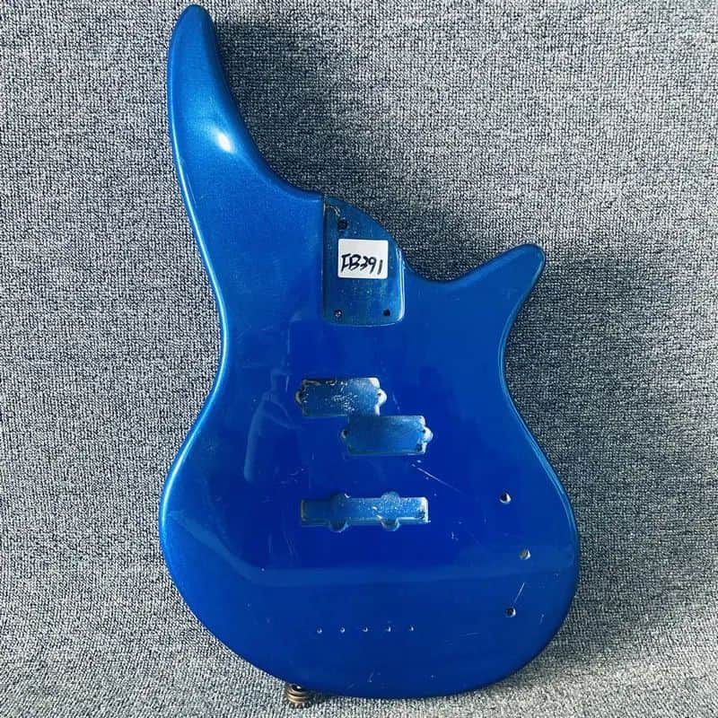 Blue P/J Bass Body for Right Hand Custom Build image 1