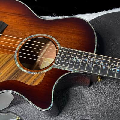 NEW OLD STOCK 2025 Taylor PS14ce Ironbark/Sinker Redwood Acoustic Electric Guitar - Shaded Edgeburst - Authorized Dealer - 5 lbs - G07341 image 2