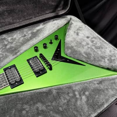 2023 Kramer Dave Mustaine Vanguard Rust In Peace - Alien Tech Green image 3