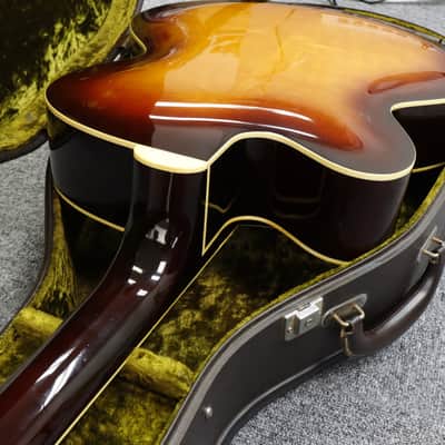 YAMAHA AE-12 1973 Japan Vintage L-5 style Archtop image 10