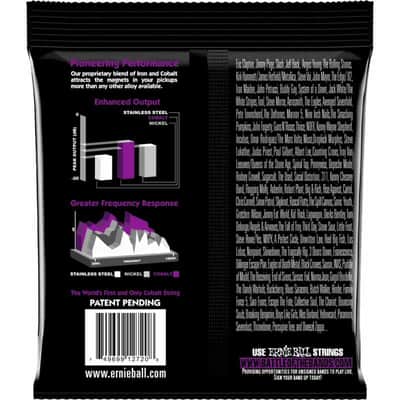 Ernie Ball 2729 Slinky cobalt /7 cordes 11-58 image 2