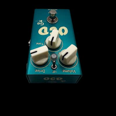 Fulltone Custom Shop OCD-GE Germanium Overdrive 2019 - Tahitian Teal X4412 image 4