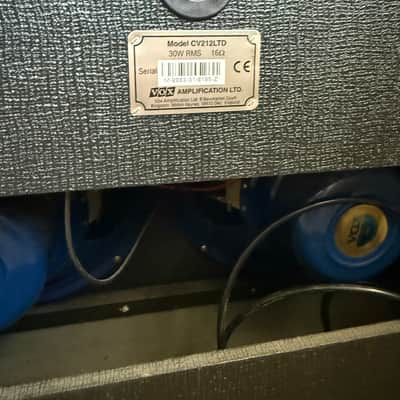 UK Made Vox AC30HW Limited Edition Hand-Wired 30 Watt 2x12 Head and Cabinet image 3