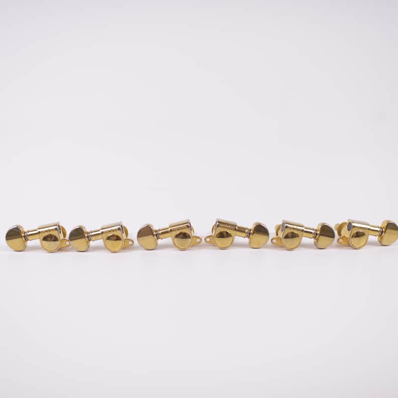 Grover Mini Locking Rotomatic Guitar Tuners Gold